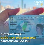 Cách Nhập Tịch Đài Loan