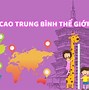 Chiều Cao Trung Bình Của Con Gái