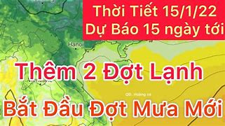 Dự Báo Thời Tiết 15 Ngày Tới